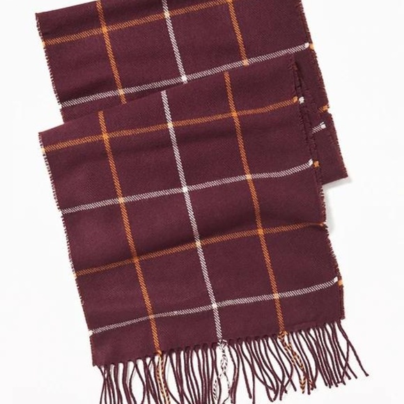 Old Navy Other - Old Navy Patterned Flannel Scarf for Men